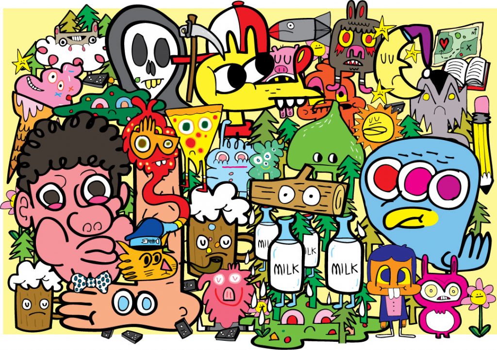 Introducing Jon Burgerman LOCWS International Introducing Jon Burgerman LOCWS International